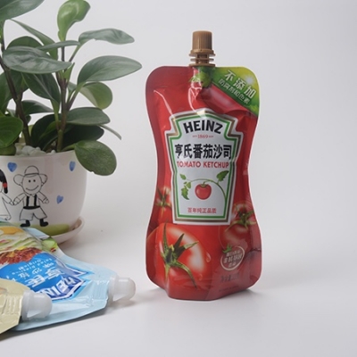 蕃茄醬站立吸嘴袋